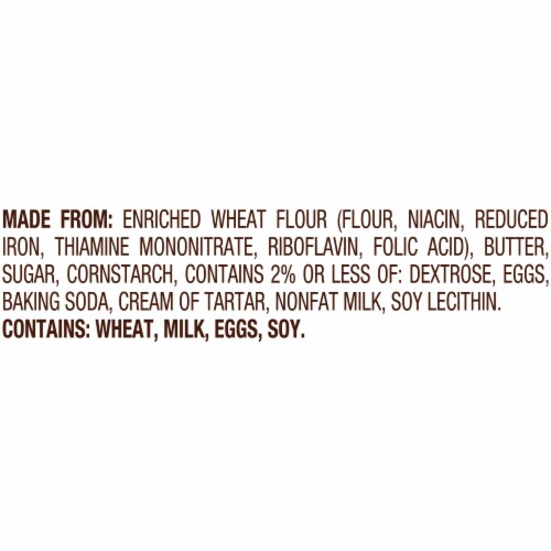 Pepperidge Farm® Chessmen Butter Cookies Perspective: bottom