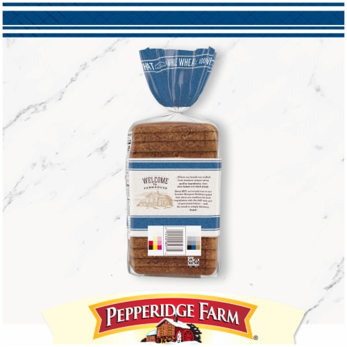 Pepperidge Farm Farmhouse 100% Whole Wheat Bread, 24 Oz Loaf Perspective: bottom