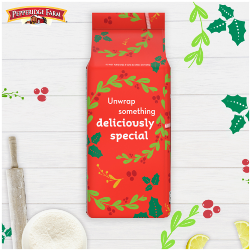 Pepperidge Farm Snowball Citrus Cookies Perspective: bottom