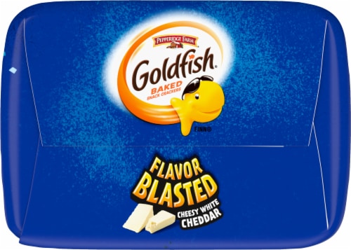 Goldfish Flavor Blasted White Cheddar Baked Snack Crackers,  oz - Jay C  Food Stores