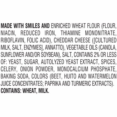 Pepperidge Farm® Goldfish® Colors Cheddar Baked Snack Crackers Perspective: bottom