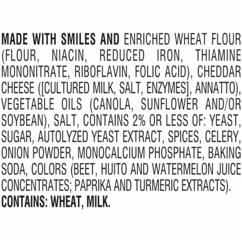 Goldfish® Colors Cheddar Baked Snack Crackers Lunch Packs Perspective: bottom
