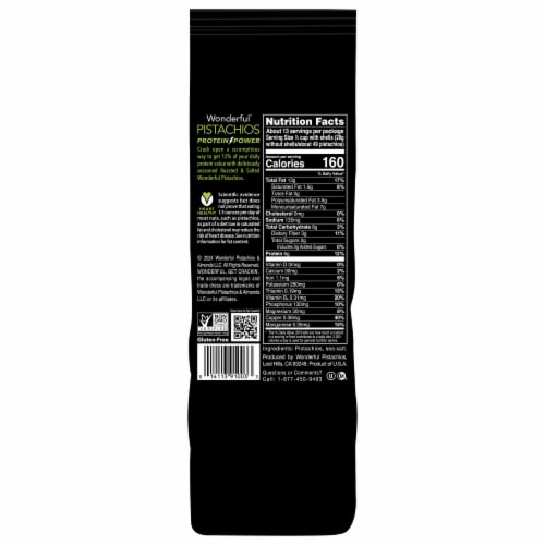 Wonderful Pistachios, In Shell Roasted & Salted Nuts, 24 Ounce Bag Perspective: bottom