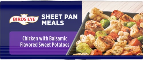 Birds Eye® Sheet Pan Chicken With Balsamic Flavored Sweet Potatoes Frozen Meal Perspective: bottom