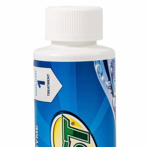 TST Blue Enzyme Toilet Treatment Singles 8-4 oz. Bottles Perspective: bottom