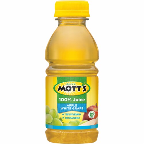 Mott's 100% Apple White Grape Juice Perspective: bottom