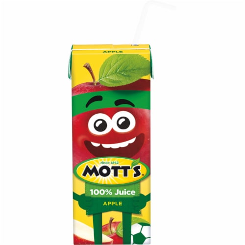 Mott's 100% Juice, Apple - 6 pack, 8 fl oz bottles