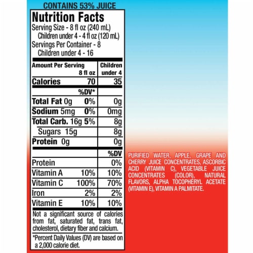 Mott's for Tots Fruit Punch Perspective: bottom