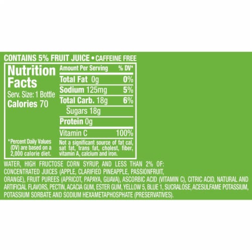 Hawaiian Punch® Green Berry Rush Juice Perspective: bottom