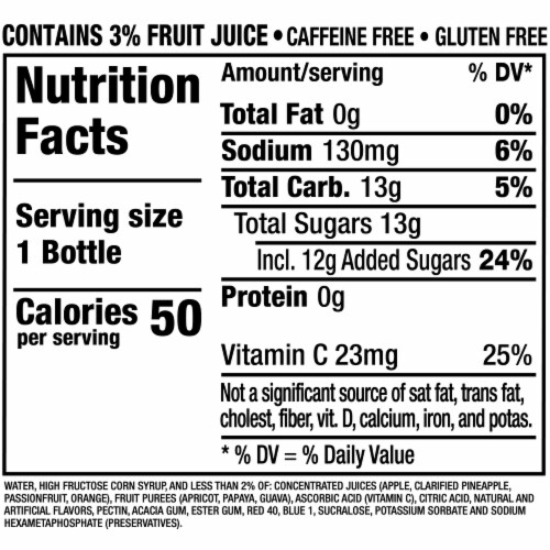 Hawaiian Punch® Fruit Juicy Red Drink Perspective: bottom