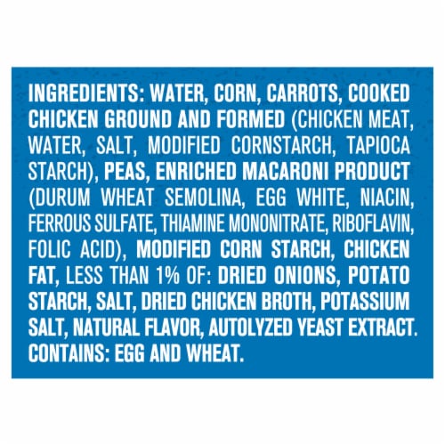 Gerber Mealtime for Toddler Pasta Stars with Chicken and Vegetables Toddler Food Perspective: bottom