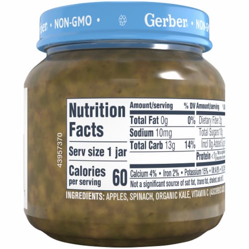 Gerber apple shop spinach kale