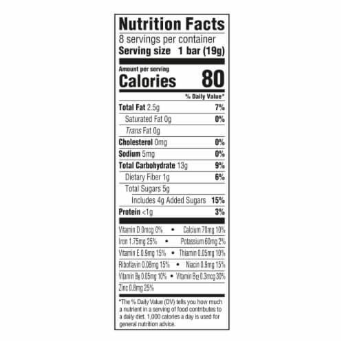 Gerber Snacks for Toddler Soft Baked Grain Bars Strawberry Banana Perspective: bottom