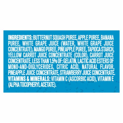 Gerber Snacks for Baby Fruit and Veggie Melts Baby Snack Truly Tropical Blend Perspective: bottom