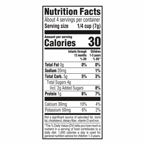 Gerber 2nd Foods Organics for Baby Yogurt Melts Red Berries Bag Perspective: bottom