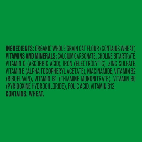 Gerber 2nd Foods Organic for Baby Grain and Grow Baby Cereal Oatmeal Perspective: bottom
