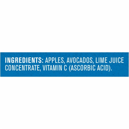Gerber 2nd Foods Apple Avocado Baby Food Perspective: bottom