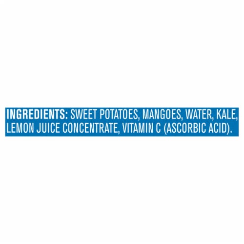 Gerber 2nd Foods Sweet Potato Mango Kale Baby Food Perspective: bottom