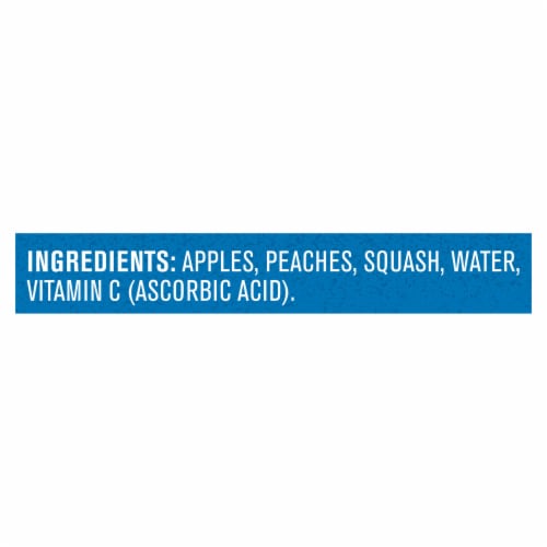 Gerber 2nd Foods Natural for Baby Baby Food Apple Peach Squash Perspective: bottom