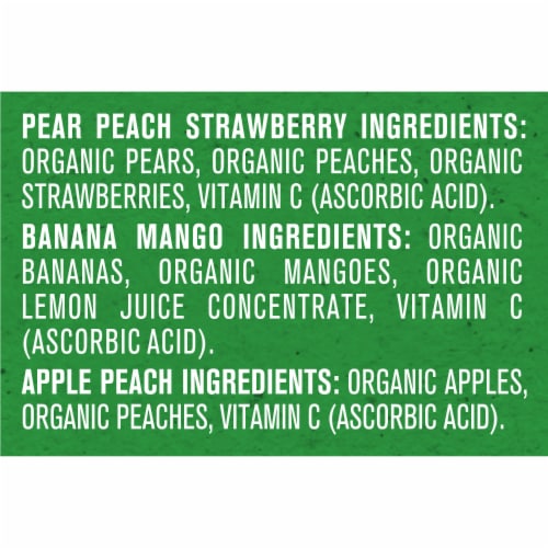 Gerber® Organic 2nd Foods Stage 2 Baby Food Value Pack Perspective: bottom