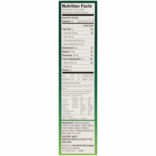 Creamette Tricolor Penne Pasta Perspective: bottom