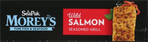 Morey's Seasoned Grill Wild Salmon Fillets Perspective: bottom