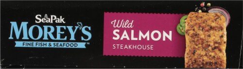 SeaPak Morey’s Steakhouse Grill Wild Salmon Fillets Perspective: bottom