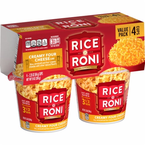 Rice-A-Roni® Creamy Four Cheese Perspective: bottom