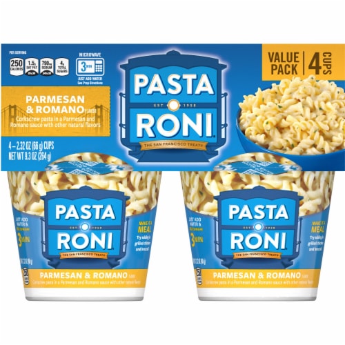 Pasta Roni® Parmesan & Romano Pasta Cups Perspective: bottom