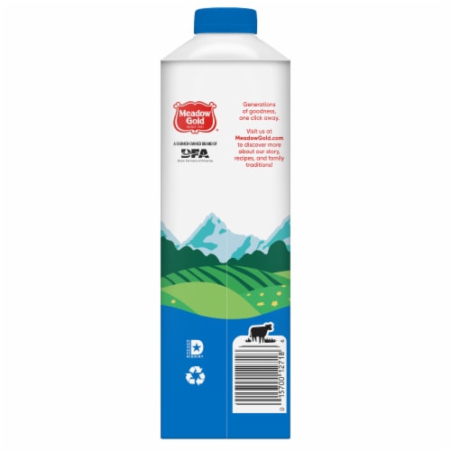 Meadow Gold Ultra-Pasteurized 2% Reduced Fat Milk Perspective: bottom