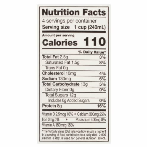 Meadow Gold 1% Lowfat Milk Perspective: bottom