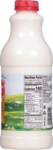 Meadow Gold Cultured Whole Buttermilk Perspective: bottom