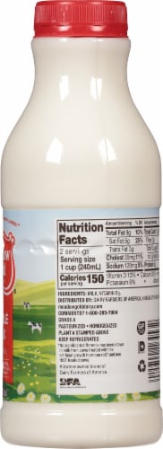 Meadow Gold Vitamin D Whole Milk Perspective: bottom