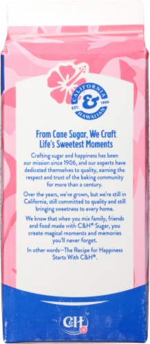 C&H Premium Pure Cane Granulated Sugar Perspective: bottom