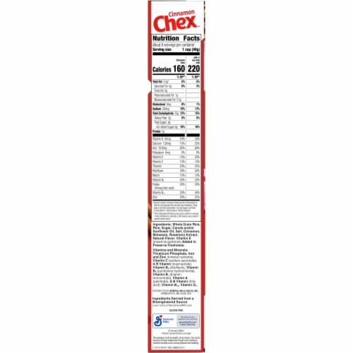 General Mills Cinnamon Chex Cereal Perspective: bottom