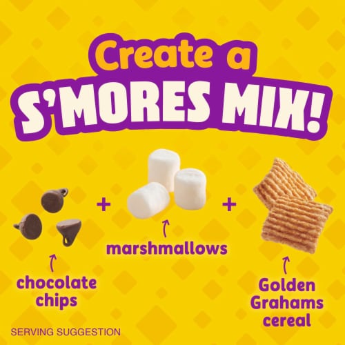 General Mills Golden Grahams Retro Recipe Cereal Perspective: bottom