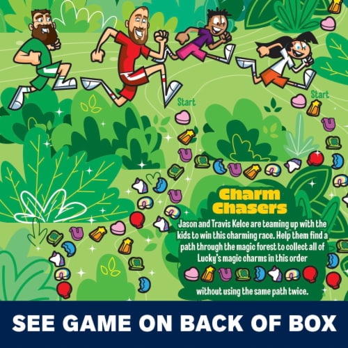 General Mills Lucky Charms Cereal Perspective: bottom