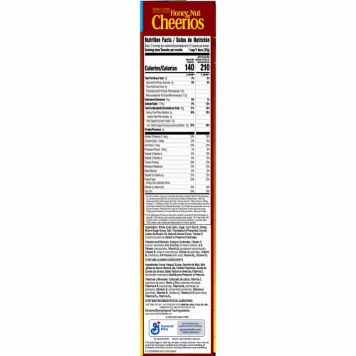Honey Nut Cheerios Guardians of the Galaxy Special Edition Cereal Perspective: bottom