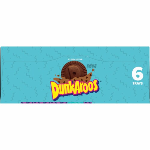 Dunkaroos Vanilla Cookies and Chocolate Frosting Perspective: bottom