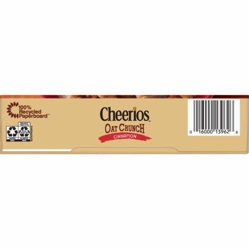 General Mills Cheerios™ Cinnamon Oat Crunch Sweetened Multigrain Cereal Perspective: bottom