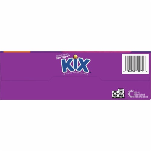 Kix Berry Berry Cereal Perspective: bottom