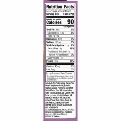 Protein One 90 Calorie Peanut Butter Chocolate Fudge Keto Friendly Protein Bars Perspective: bottom