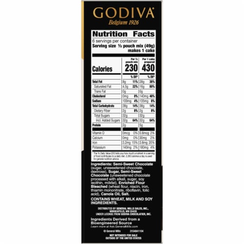 Godiva shop lava cake