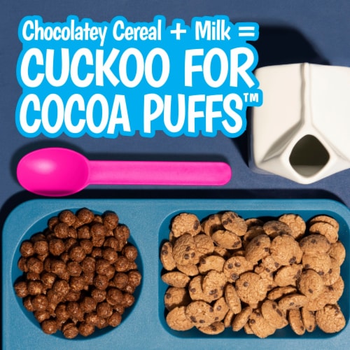 General Mills Cocoa Puffs Giant Size Cereal Perspective: bottom