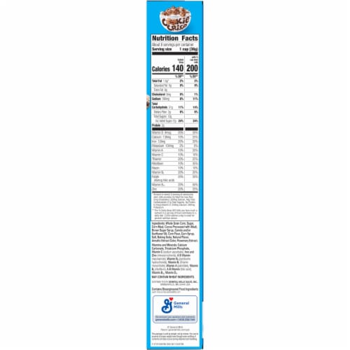 General Mills Cookie Crisp Cereal Perspective: bottom