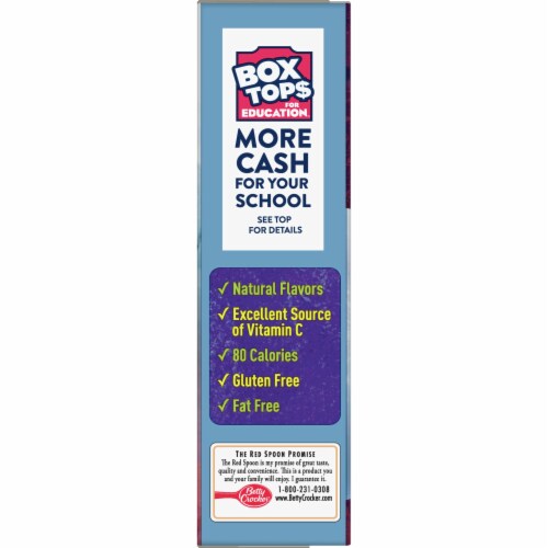 Betty Crocker™ Frozen Fruit Snacks Perspective: bottom