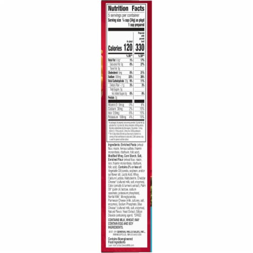 Hamburger Helper Three Cheese Perspective: bottom