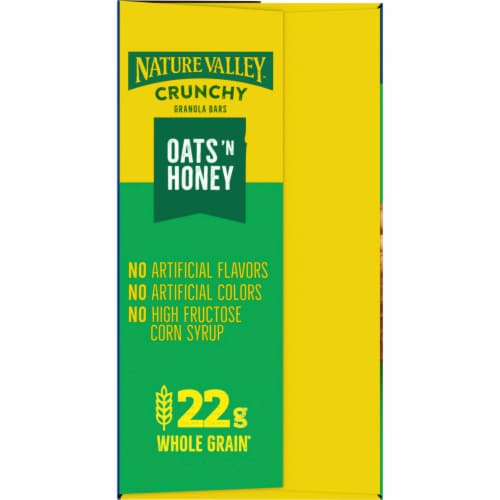 Nature Valley Crunchy Oats 'n Honey Granola Bars Perspective: bottom