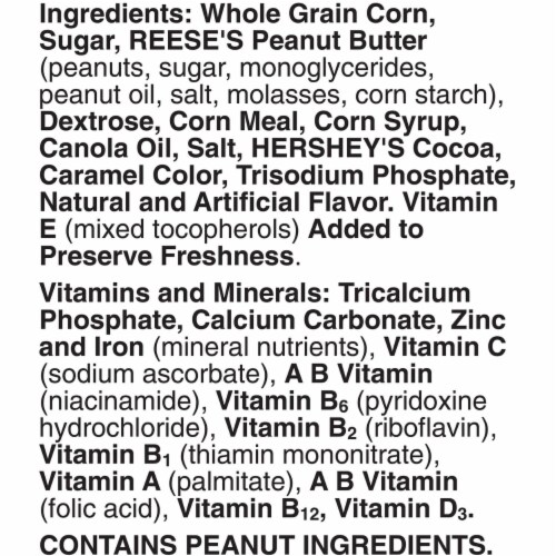 Reese's Puffs Cereal, Peanut Butter Chocolate (43.25 Ounce) Perspective: bottom