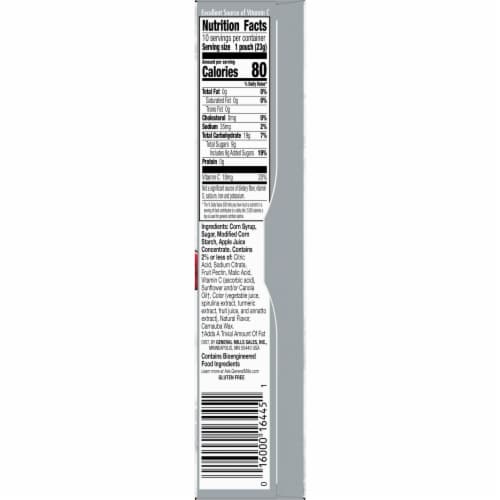 Marvel Avengers Gluten Free Fruit Flavored Snacks Perspective: bottom